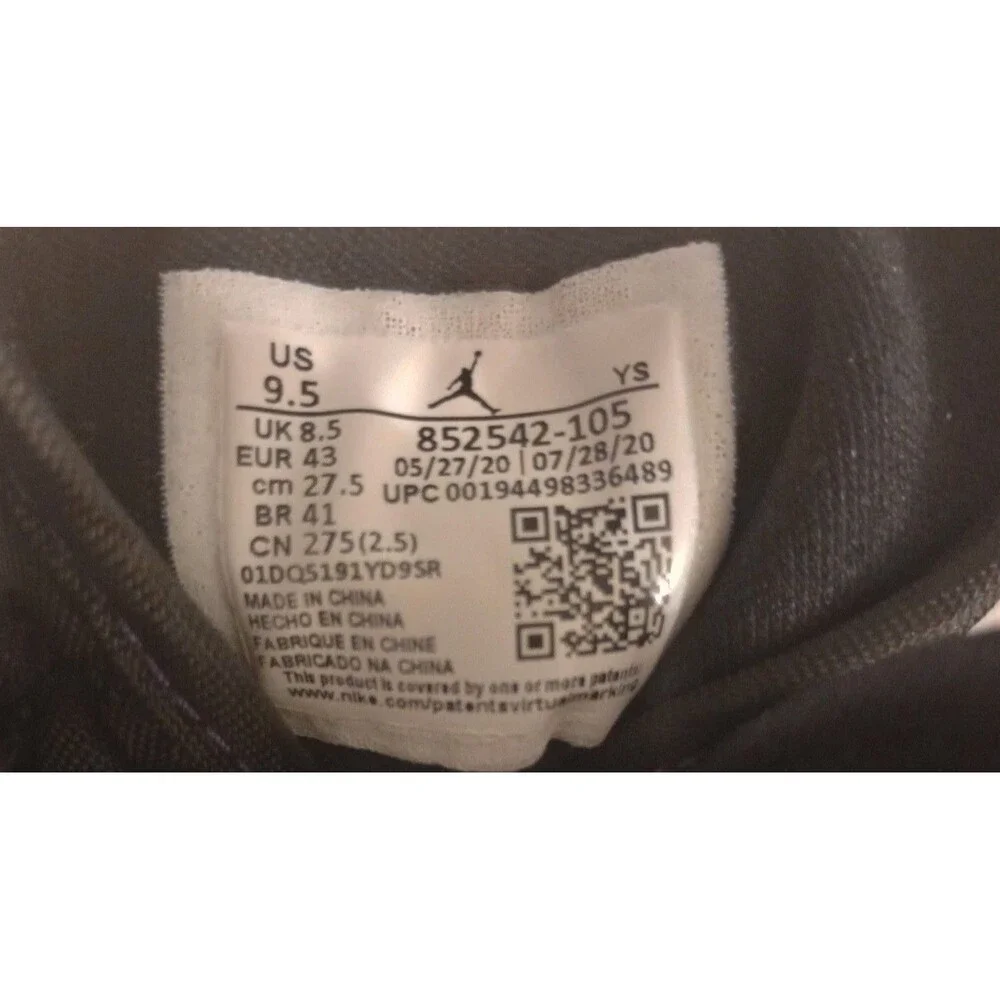 Nike Air Jordan 1 Mid SE Retro Court Purple Suede White Black Size 9.5